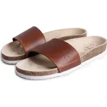 Vlnka Dámské korkové anatomické nazouváky Trepky hnědá model 2024 velikost obuv dospělí 42