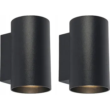 Nástěnné svítidlo Nástěnné svítidlo QAZQA černé GU10 50 W