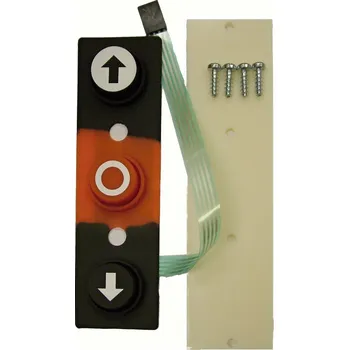 Garážová vrata trojtlačítko do víka řídicí jednotky pro GfA - náhradní foliové trojtlačítko do víka řídící jednotky pohonu TS GfA Elektromaten