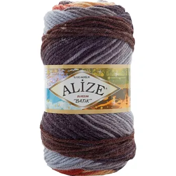 Příze Alize Burcum Batik 7942 Pletací příze