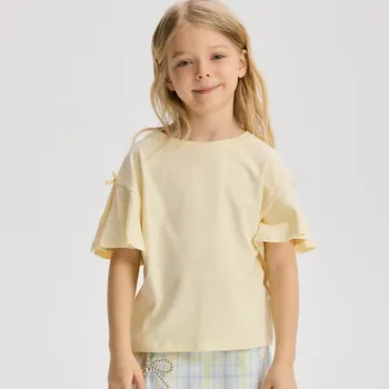 Reserved - Volánová halenka - světle žlutá - 057HU-10X - 057HU-10X-164