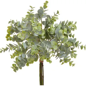 umělá květina Eukalyptu svazek 8 ks - zelená