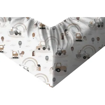 Prostěradlo Prostěradlo s gumou BabyMetka bavlna 60 x 120 cm