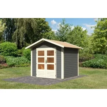 Zahradní stavba Zahradní domek Talkau 3, tmavě šedý