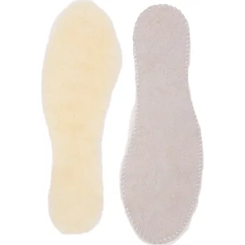 Vložka do bot Vlnka Kožené vložky do bot s ovčí vlnou velikost obuv dospělí 38
