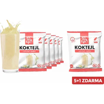 Proteinový nápoj It’s my life! Proteinový koktejl vanilka 5+2 ZDARMA