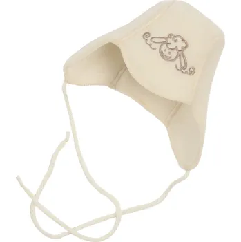 Kojenecký overall Vlnka Novorozenecká čepice bílá velikost oblečení M