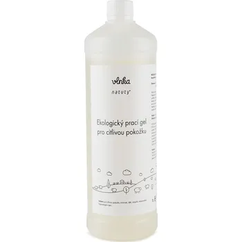 Prací prostředek Vlnka Ekologický prací gel pro citlivou pokožku Vlnka 1l