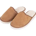 Vlnka Dámské kožené pantofle s Merino vlnou velikost obuv dospělí 42