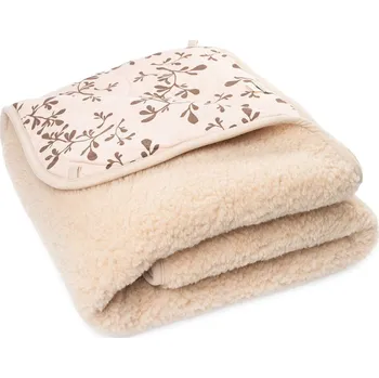 deka Vlnka Vlněná deka Merino dvouvrstvá s podšívkou béžová velikost lůžkovin 135x200