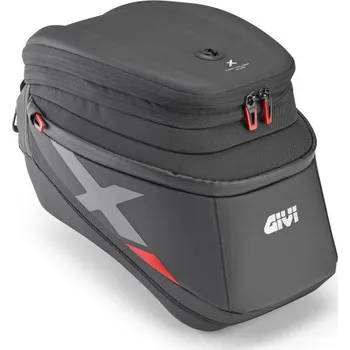 Zavazadlo na motocykl Xl04B tankruksak Givi pro Bmw a Ktm, řada Tanklock s rychloupínáním, rozšiřovací, černý, 15-20 lt.