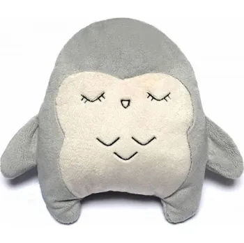 Hračka pro nejmenší Hushables Šumivý mazlík Sova, šedý