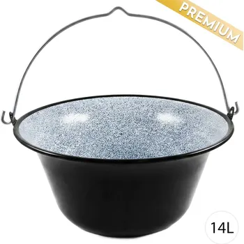 kotlíky Perfect Home Premium smaltovaný kotlík na guláš 14L, 11372