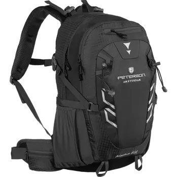 Sportovní batoh Peterson Pánský cestovní batoh Outric černo-šedá One size