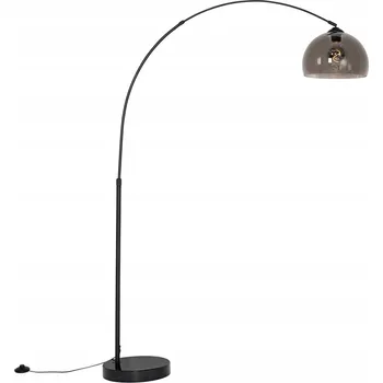 IP kamera Moderní oblouková lampa černá s kouřovým sklem - Arc