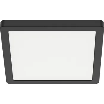 Stropní Svítidlo čtvercový Milagro 29,5 x 29,5 cm bílý, černý