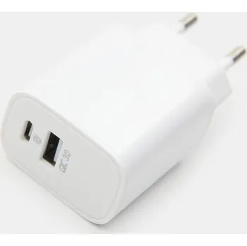 Sinsay - Síťová nabíječka 10W USB-A USB-C - bílá - 243HJ-00X - 243HJ-00X-ONE