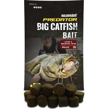 Haldorádó Pelety Catfish Bait Pellet 1 kg 28 mm Liver/Monster Crab