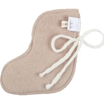 Vlnka Novorozenecké ponožky béžová
