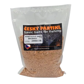 Návnadová surovina Český Partikl Krmítková směs broskev 3 kg
