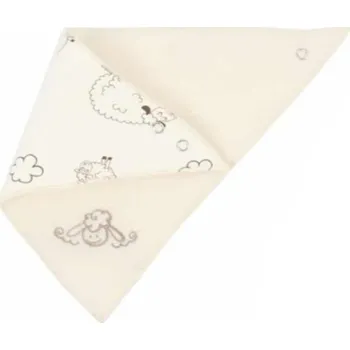 Kojenecký overall Vlnka Dětský šátek bílá