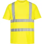 PORTWEST Tričko EC12 Eco Hi-Vis, krátký rukáv, reflexní POR-EC12ORRS S