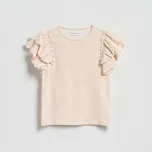 Reserved - Volánová halenka - pastelově růžová - 056HU-03X - 056HU-03X-140