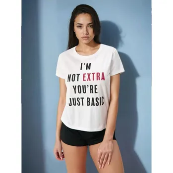 Dámské oblečení Sinsay - Dvoudílné bavlněné pyžamo - bílá - 420HV-00X - 420HV-00X-XS