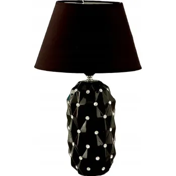 Lampička Stolní lampa Top Gift Glamour černá 60 W