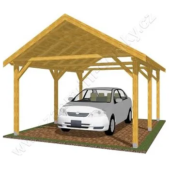 Přístřešek na auto Garážové stání 350x500 S