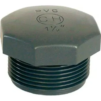 PVC tvarovka - Zátka 3/8“ ext.