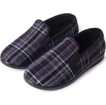 Vlnka Pánské protiskluzové bačkory káro velikost obuv dospělí 44