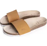 Vlnka Dámské korkové anatomické nazouváky Trepky béžová velikost obuv dospělí 41