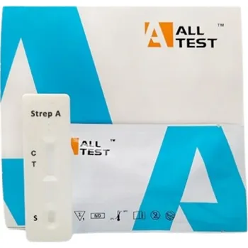 Diagnostický test Streptokok A rychlotest - výtěr z krku, kazetový, 20ks (ALLTEST)