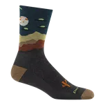 Pánské ponožky Darn Tough Spaced Out Micro Crew Lightweight charcoal M