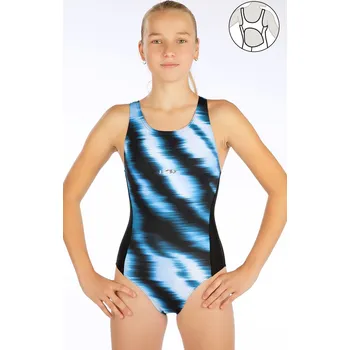 Dívčí plavky Dívčí plavky jednodílné sportovní 6G420 LITEX 140