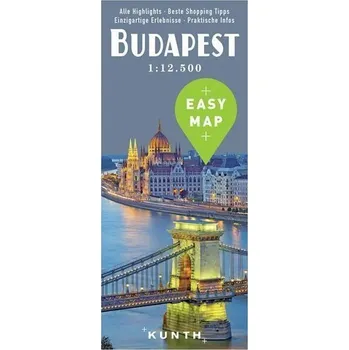 Budapešť Easy Map 1:12 500