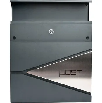 Garážová vrata Poštovní schránka, Zn + nerez