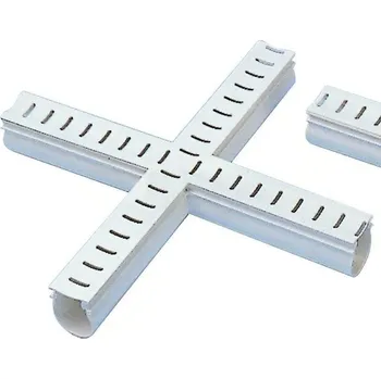 Odvodňovací žlábek s mřížkou (rohový kus 90°)