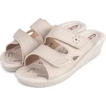 Vlnka Dámské gelové nazouváky na klínku Milena béžová velikost obuv dospělí 41