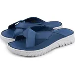 Vlnka Dámské kožené nazouváky Klaudie tmavě modrá velikost obuv dospělí 38