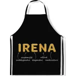 IMPAR Zástěra Ženská jména Gold, Irena
