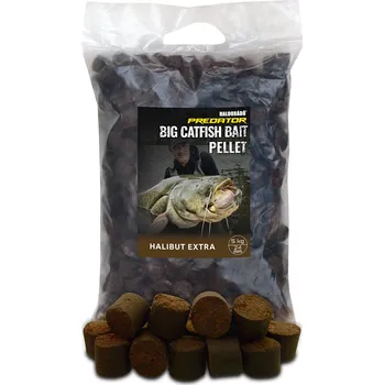 Haldorádó Pelety Catfish Bait Pellet 5 kg 24 mm Halibut Extra