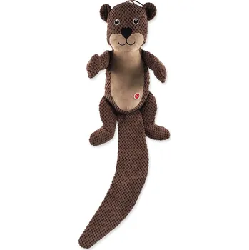 tréninková pomůcka pro psa Hračka Dog Fantasy Jumbo bobr pískací a šustící 80cm