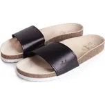 Vlnka Pánské korkové anatomické nazouváky Trepky černá velikost obuv dospělí 46