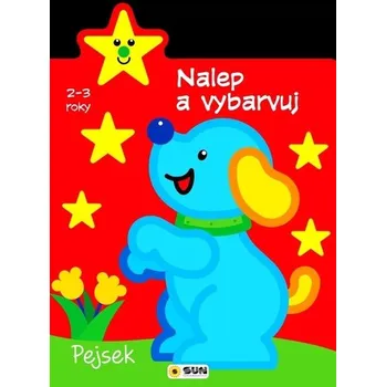 Pejsek 2-3 roky: Nalep a vybarvuj
