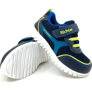 Chlapecké tenisky Dětské tenisky Richter 2669 3271 6821 Neutical/ Lime 25