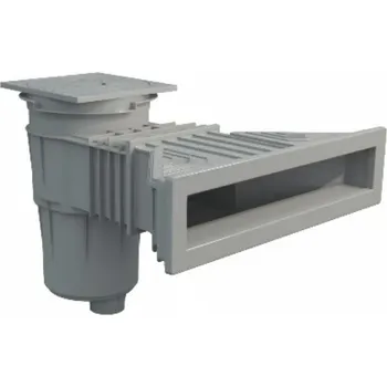 Superskimmer 17, 5 l s mosaznými záštřiky - světle šedý (RAL7004)