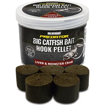 Haldorádó Pelety Catfish Bait Hook Pellet 300 g 24 mm Liver/Monster Crab
