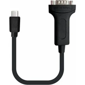 Stolní počítač PremiumCord Převodník USB-C 3.1 na RS232 20cm, ku31-232A